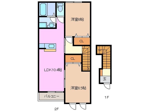 エスペランサの物件間取画像